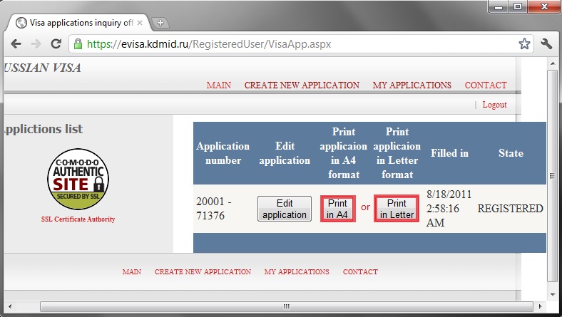 First Your Russian Visa 115